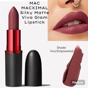 MAC MACXIMAL Silky Matte Viva Glam Lipstick-Viva Empowered